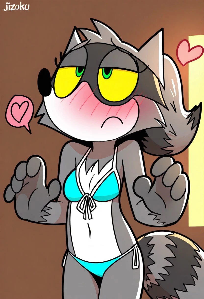 Rachel The Raccoon V1