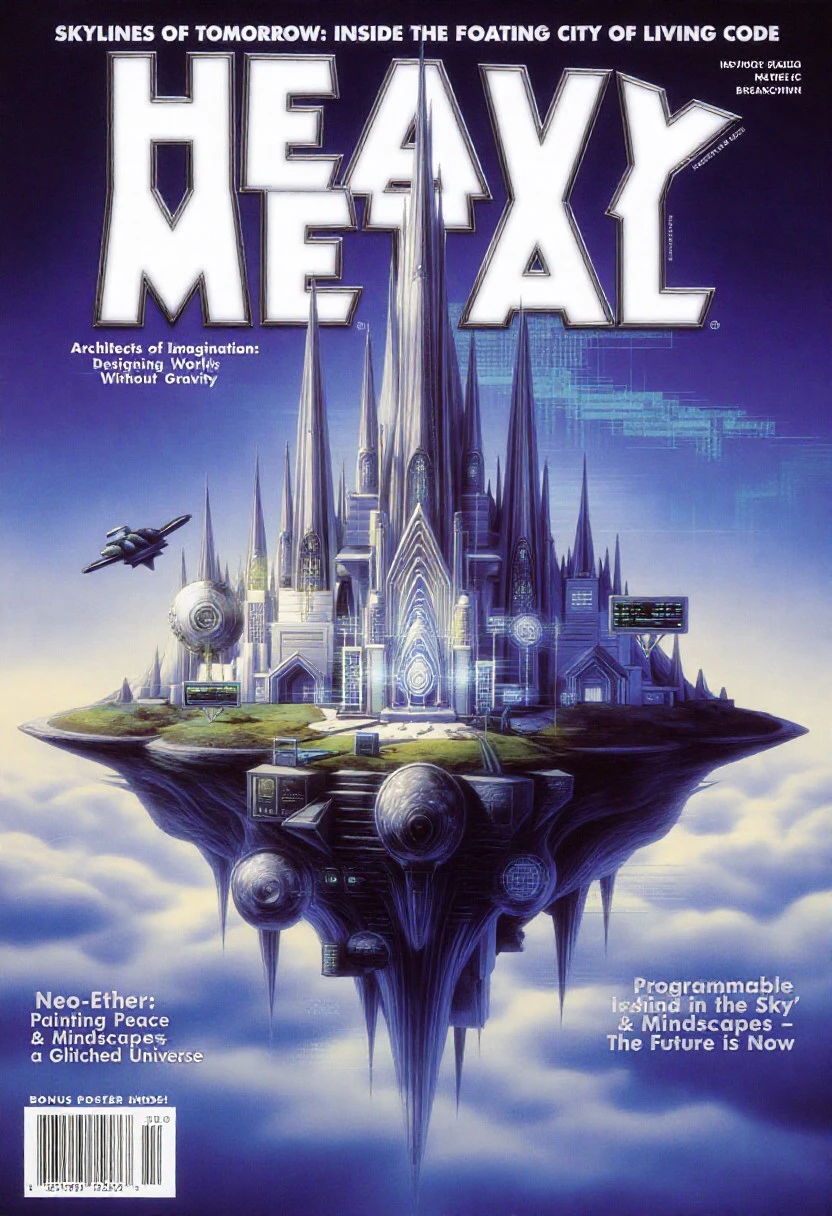 Heavy Metal Magazine Cover Zit V1