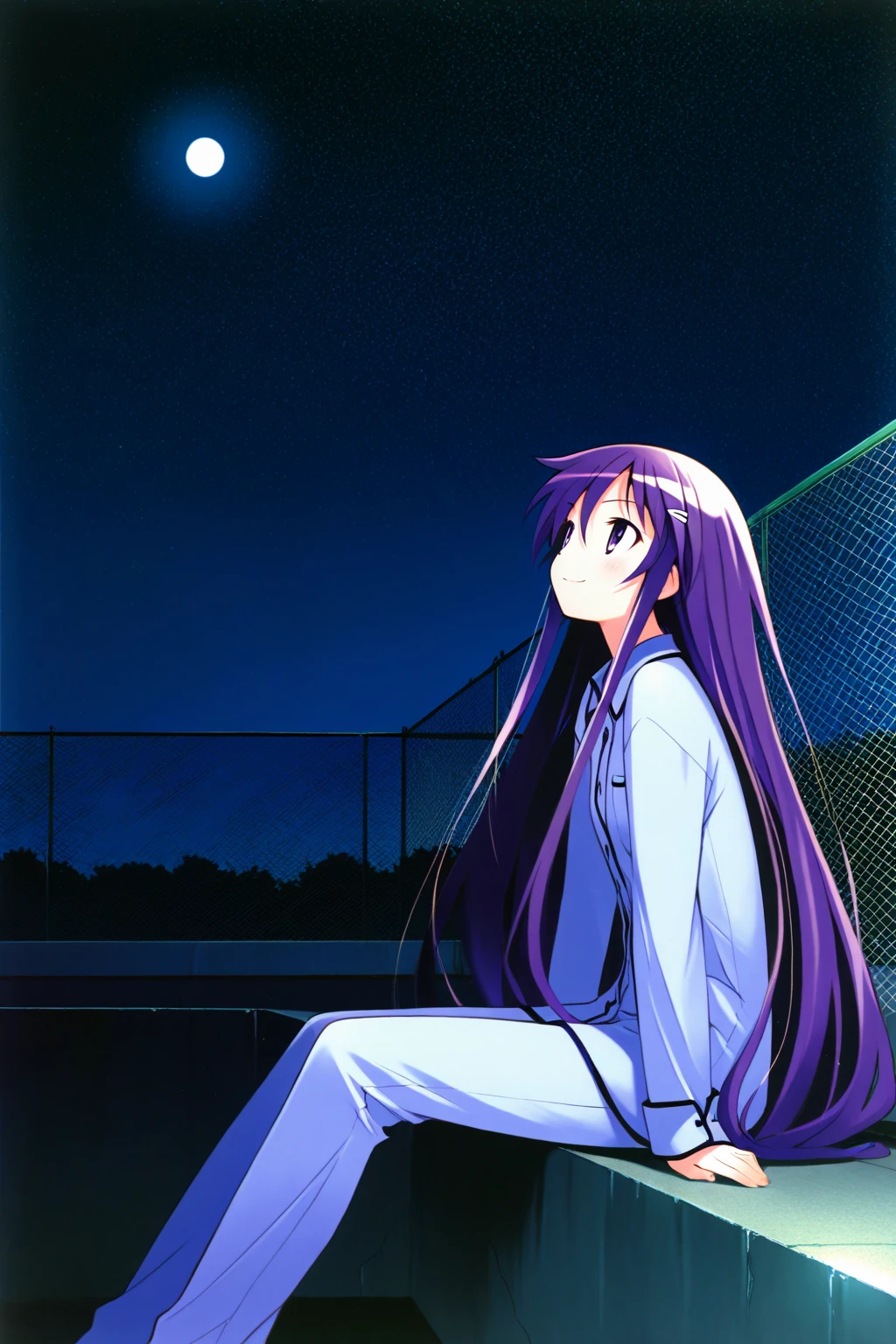 秋庭 里香 - 半分の月がのぼる空 v1.0