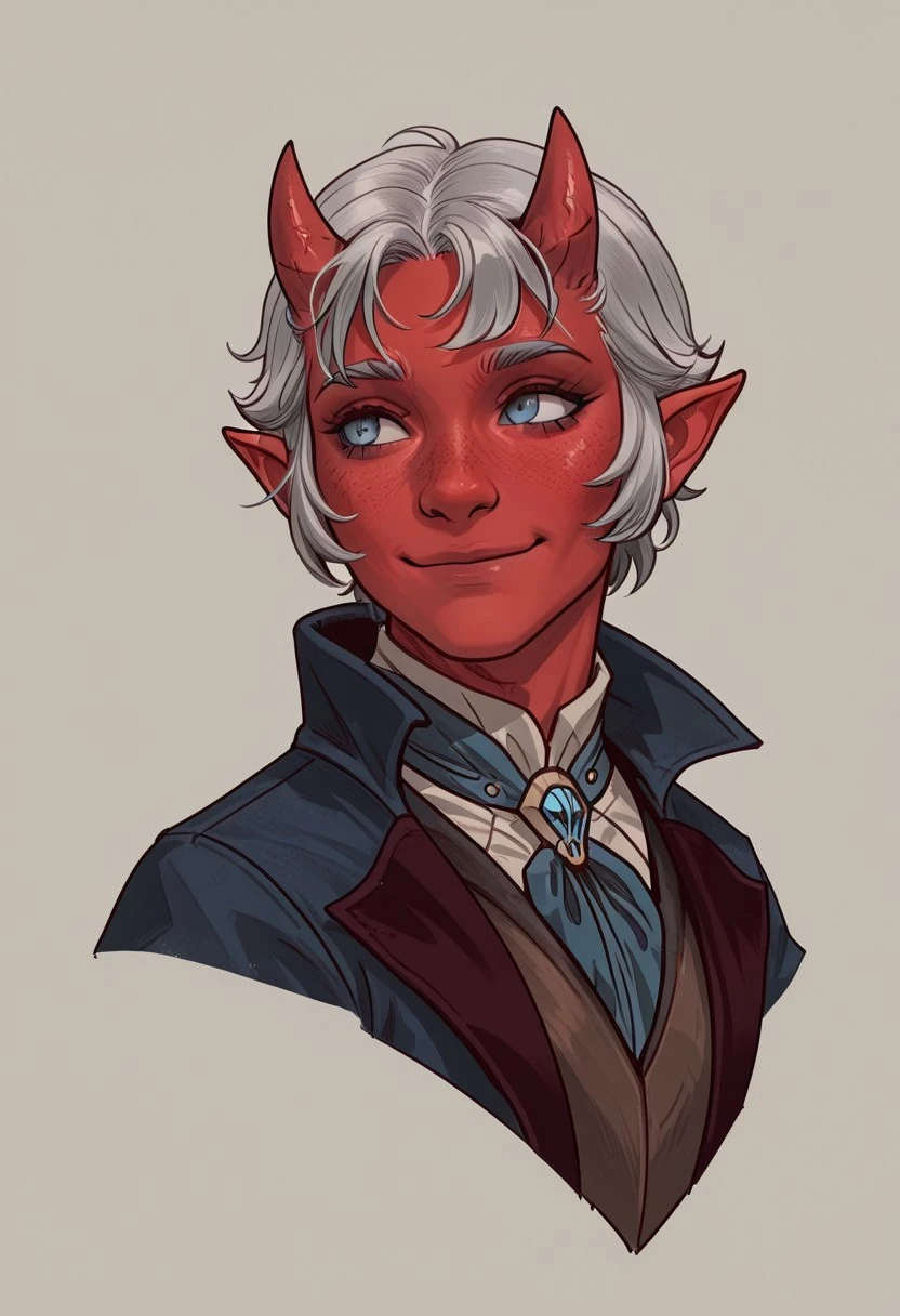 Tiefling Bard - COMMISSION V1