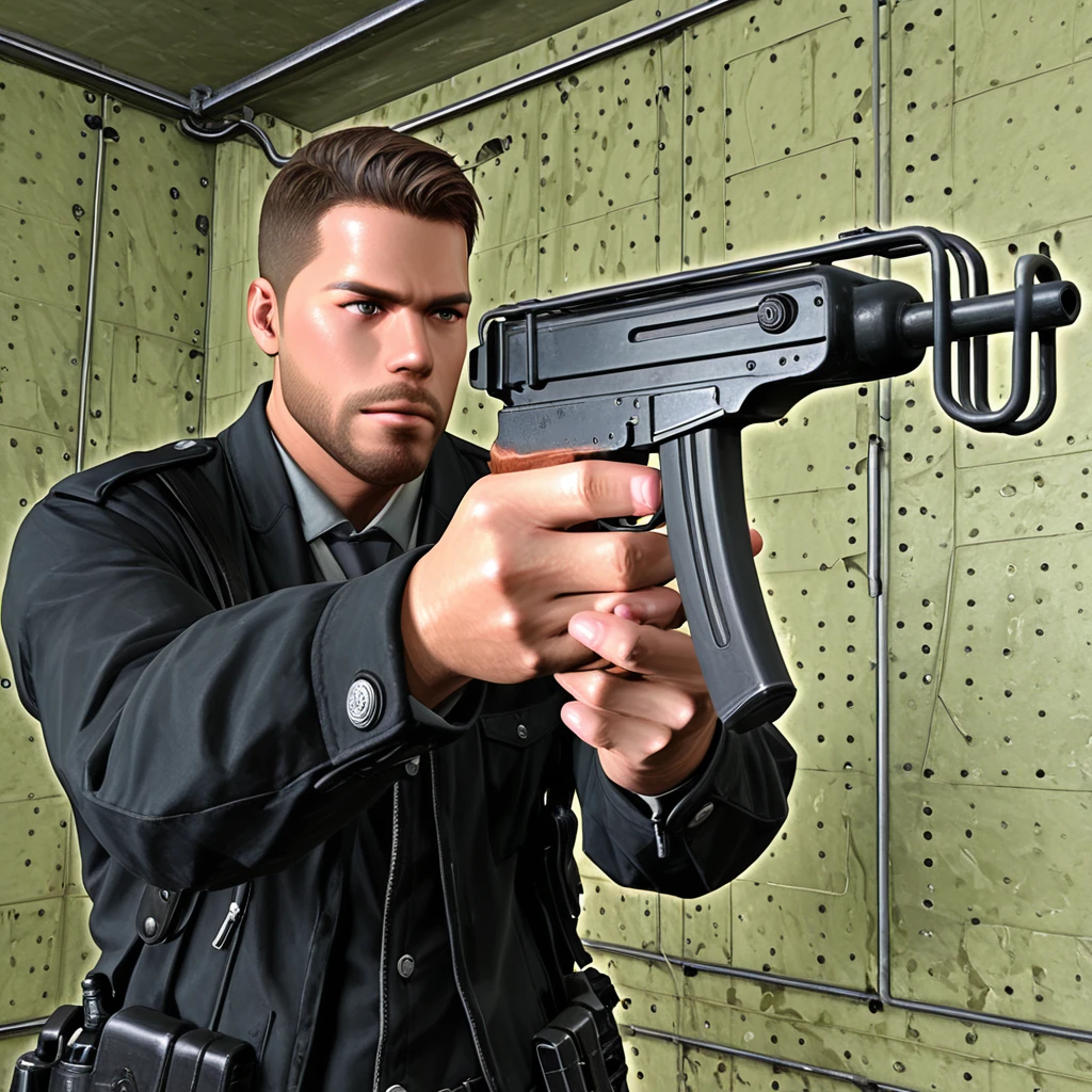 CZ VZ61 Scorpion -Machine Guns - ill V1