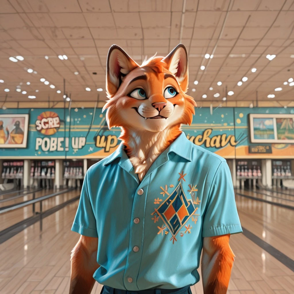 Furry Bowling Shirt-Illustrious V1
