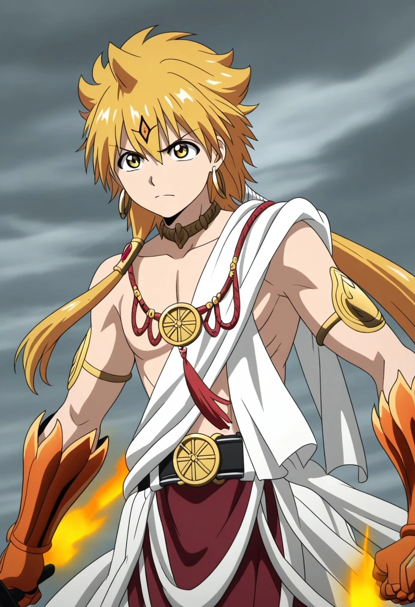 Alibaba Saluja (Djinn form) from Magi: The Labyrinth/Kingdom of Magic V1