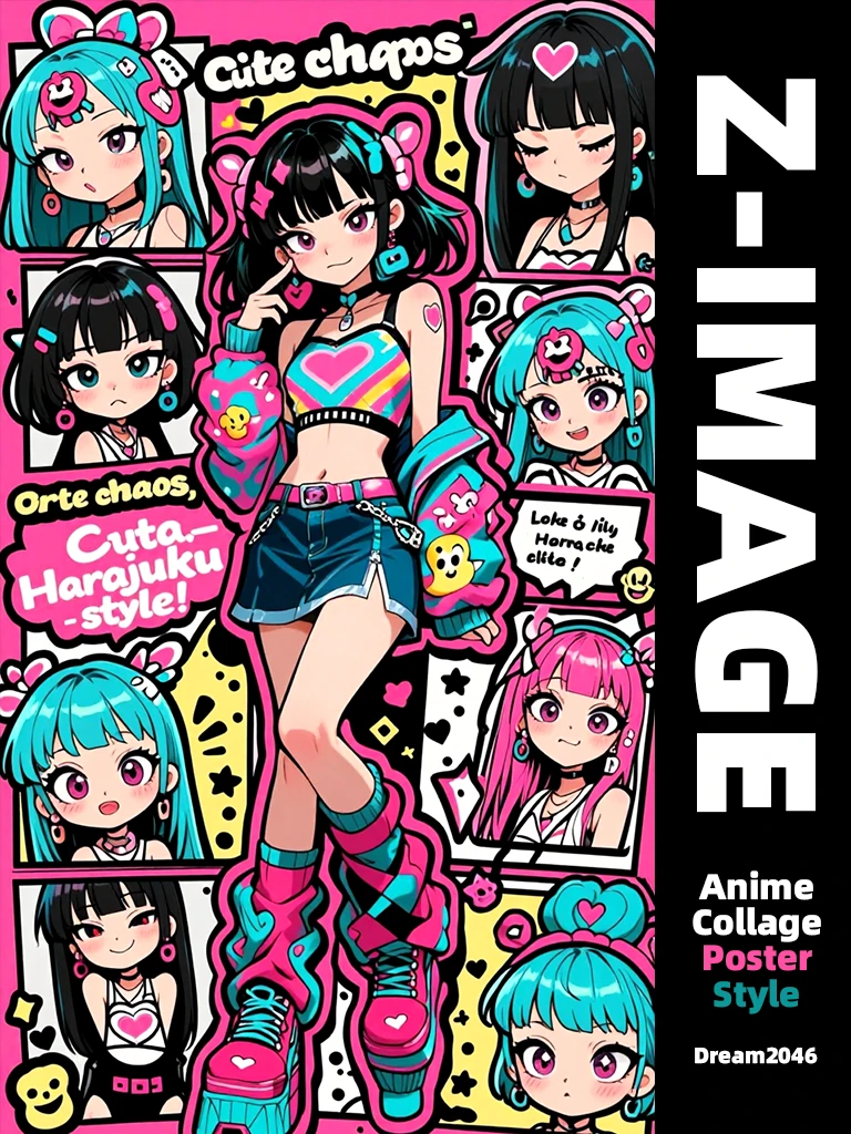ZImage-Anime-Collage-Poster-Style-LoRA v1.0