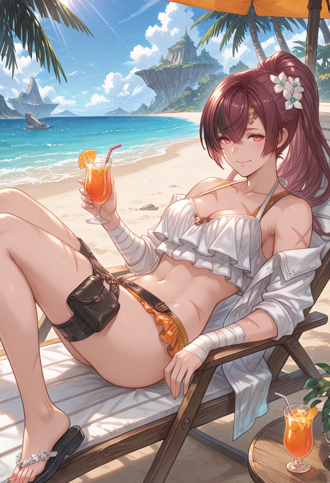 Granblue Fantasy (グランブルーファンタジー) ~ Meg - メグ [2 Outfits] Version 1