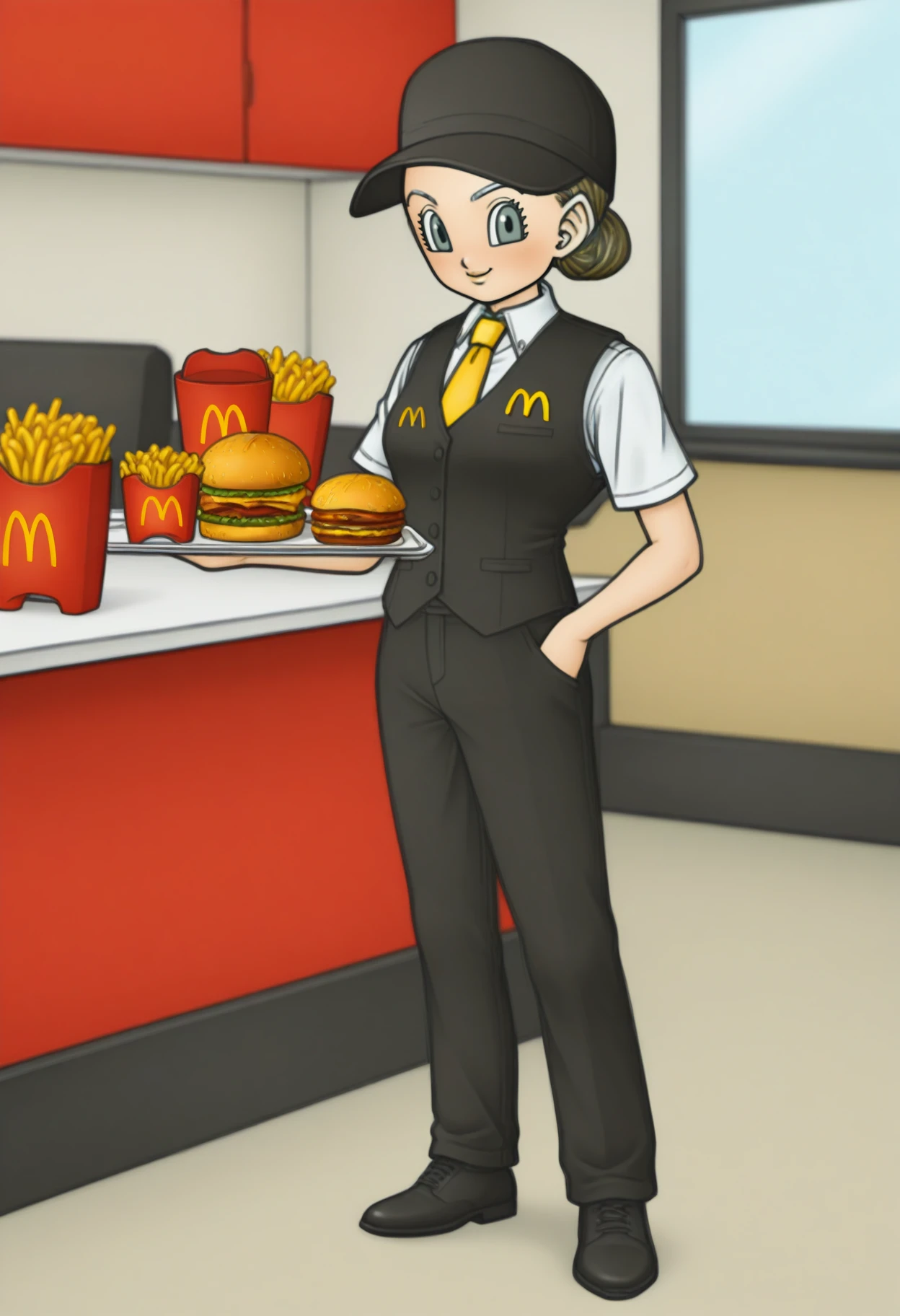 マクドナルド店員：ドラゴンクエストコラボ／McDonald's Crew：Dragon Quest collaboration ＋Style v1.0