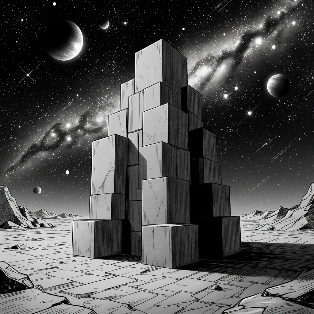 DBM / DBZ Snapperzaff Crossover - Secret XXI Base (black-white / grayscale) - ZIMG V1