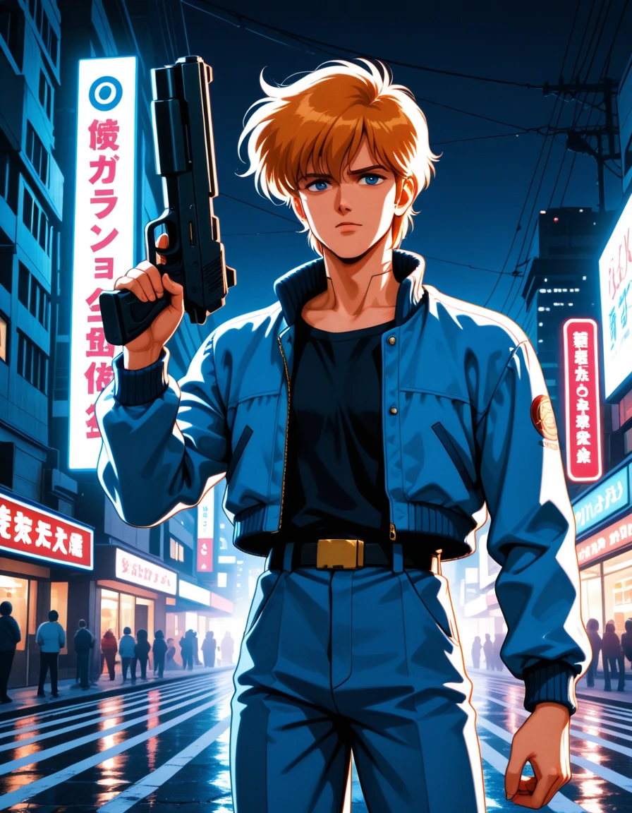 Retro 80 anime embedding (Illustrious) v1.0