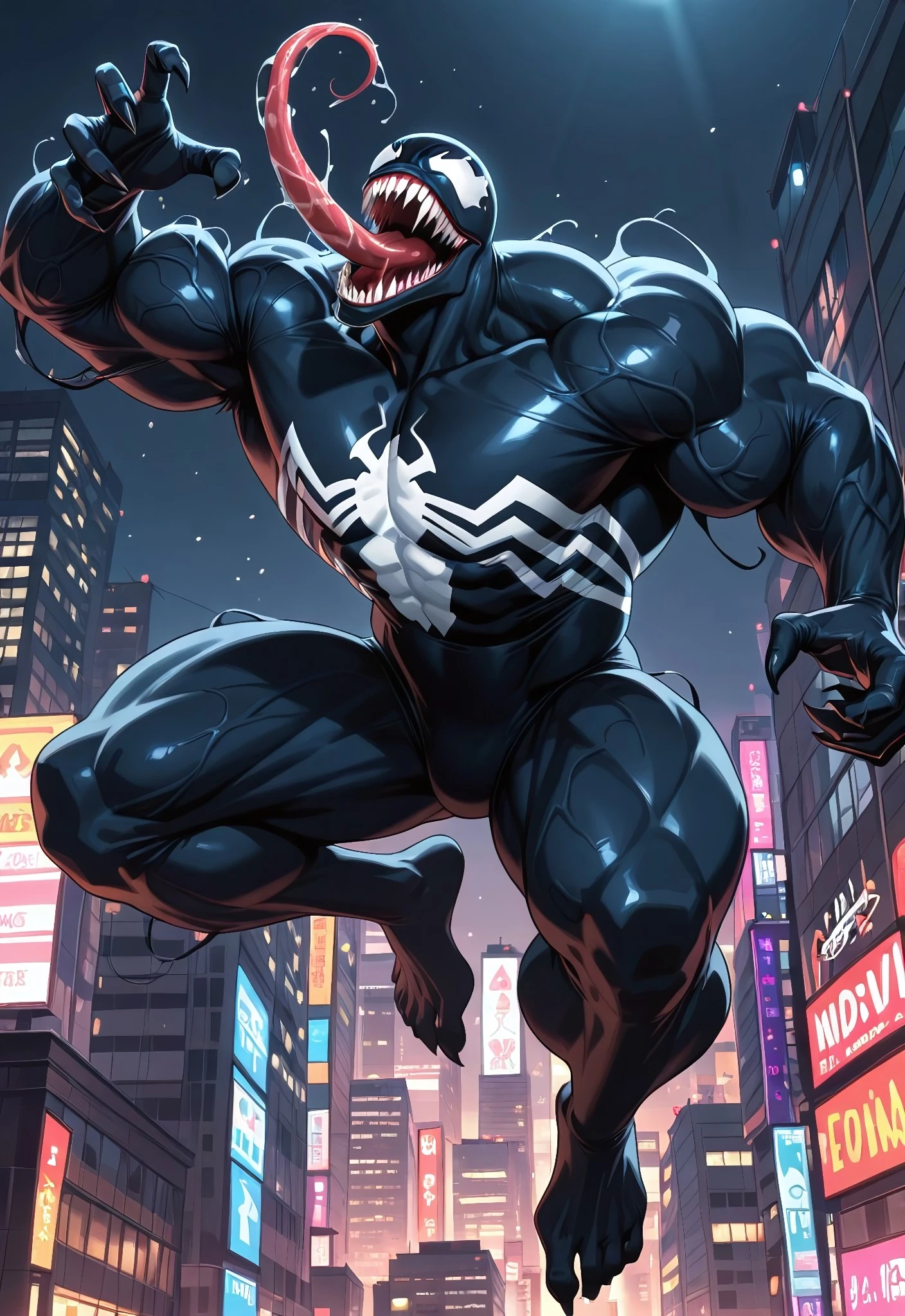 Venom "1993" (Marvel Venom Comics) [Illustrious/Pony] Illustrious V1.0