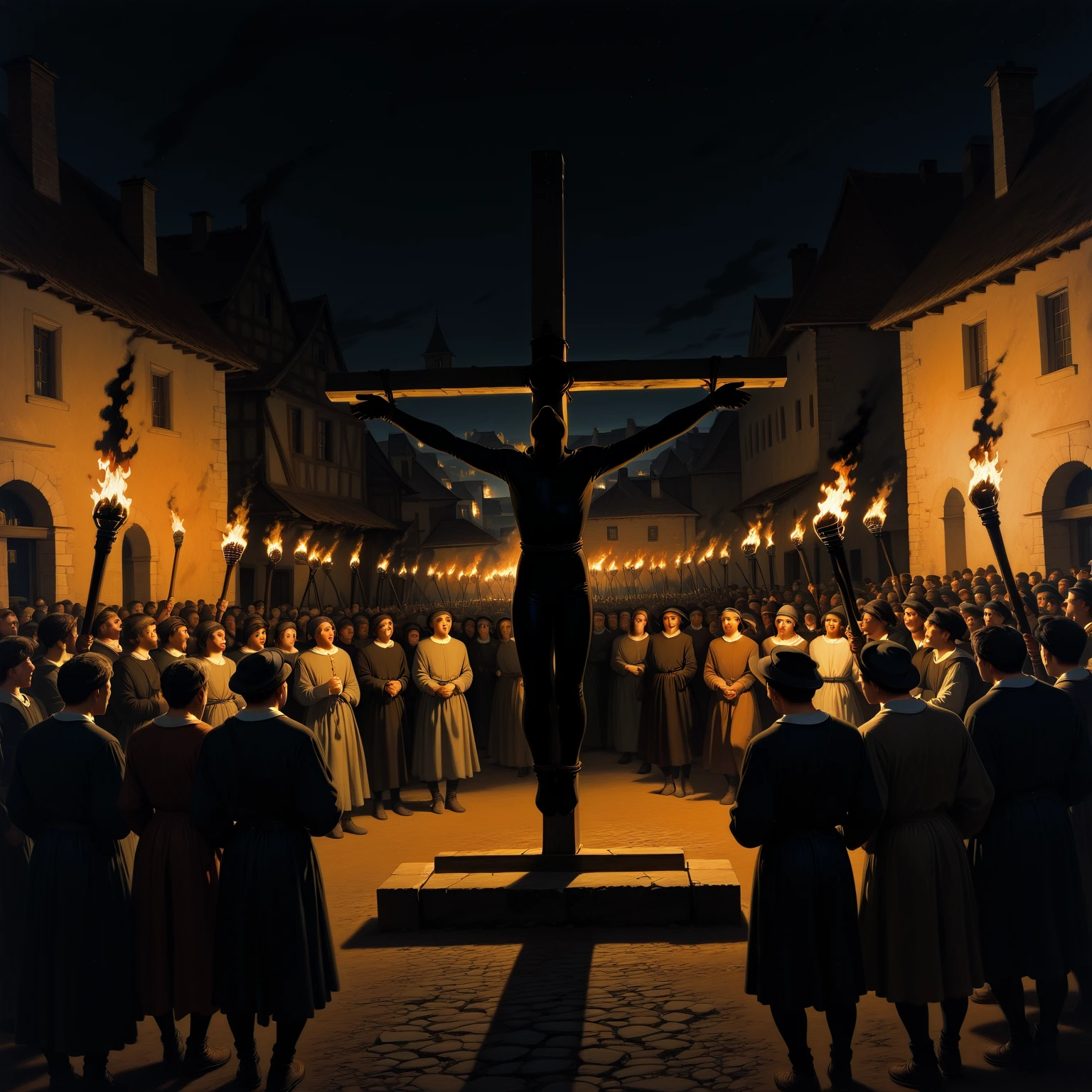 🌆✨ Square in Medieval European Town – A Journey Through Time! ✨🌆 (ill) v2.0