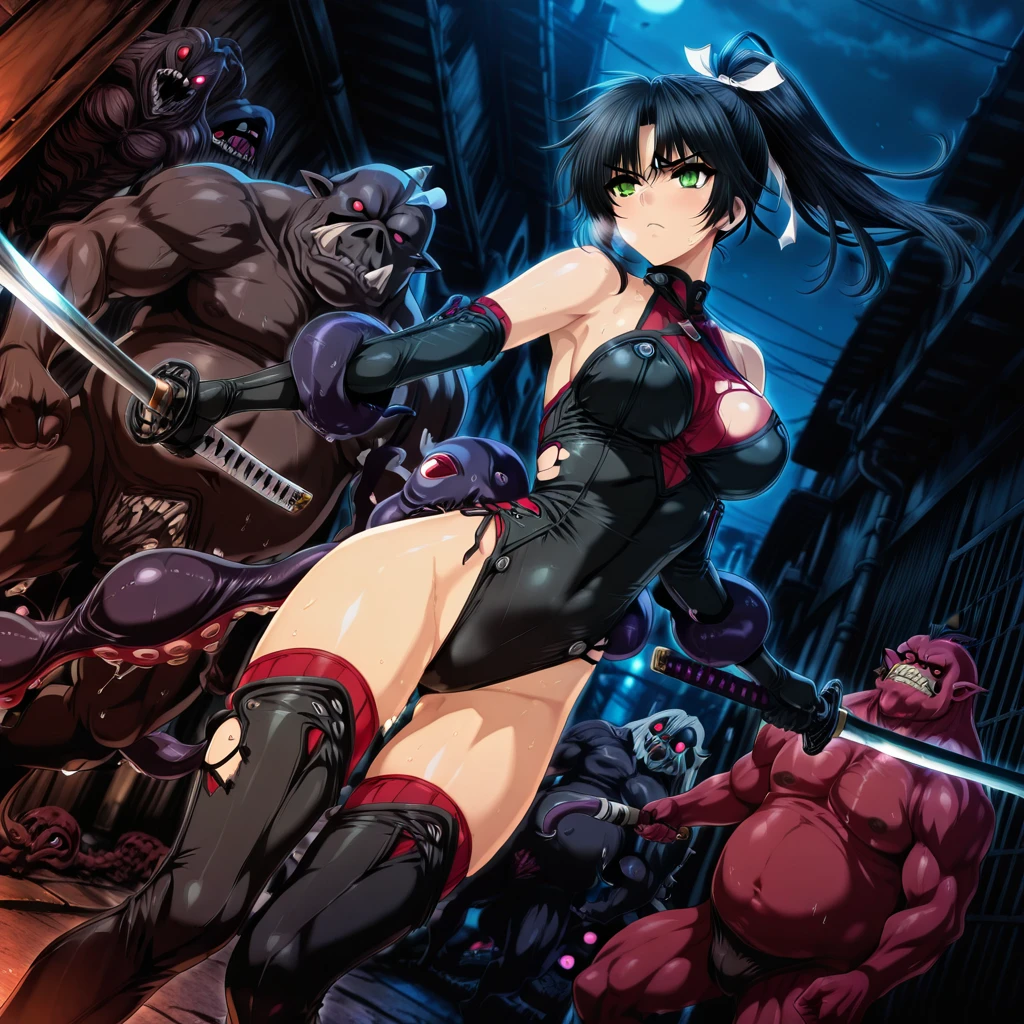 [Illust] 斬死刃留 久坂鏡子 Kyoko Kusaka from Zanjibaru V1