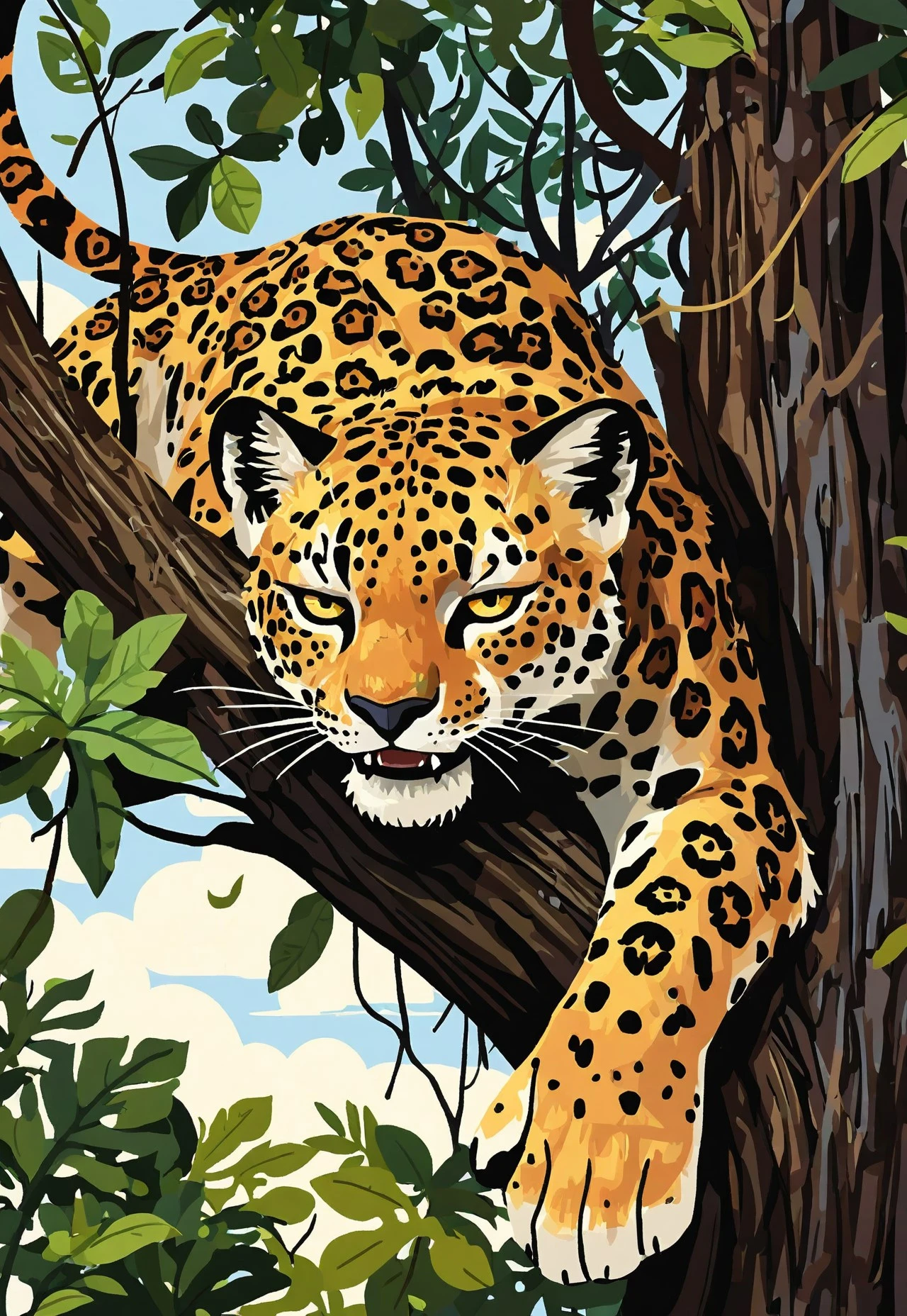 National Park Poster Style V0.1