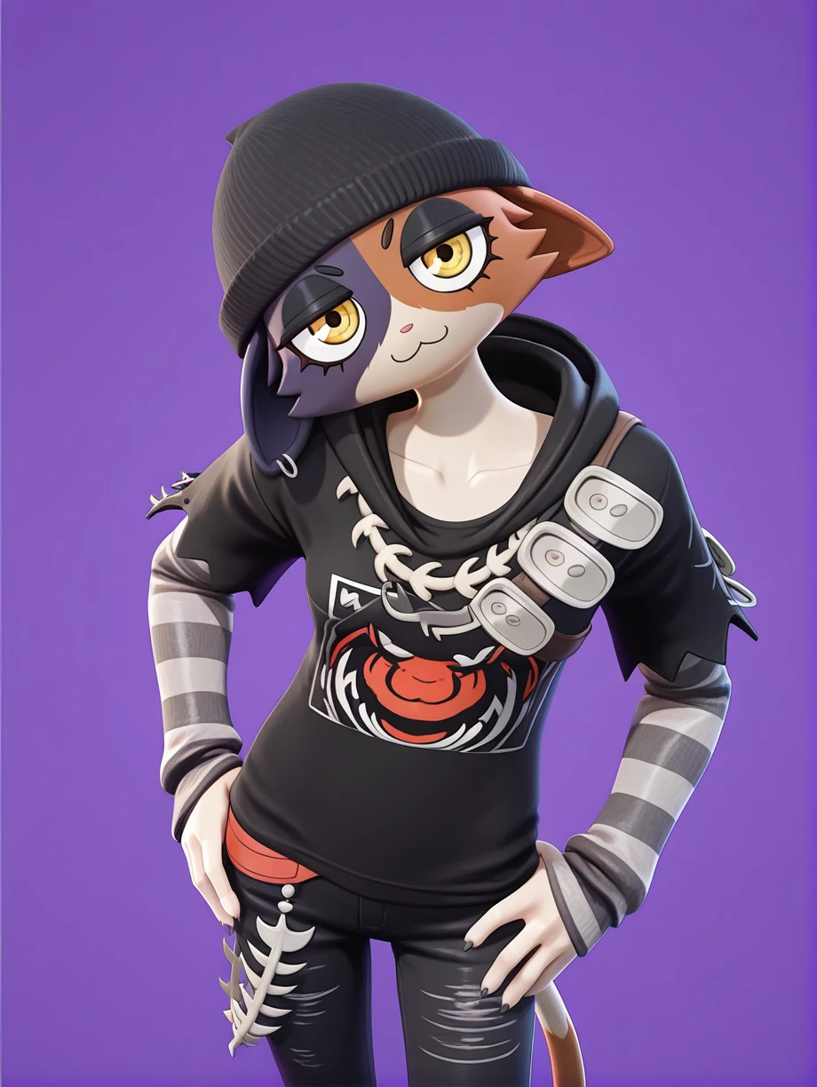 Meow Skulls - Fornite Style - | Illustrious XL | - COMMISSION by YeiyeiArt - Illustrious XL -