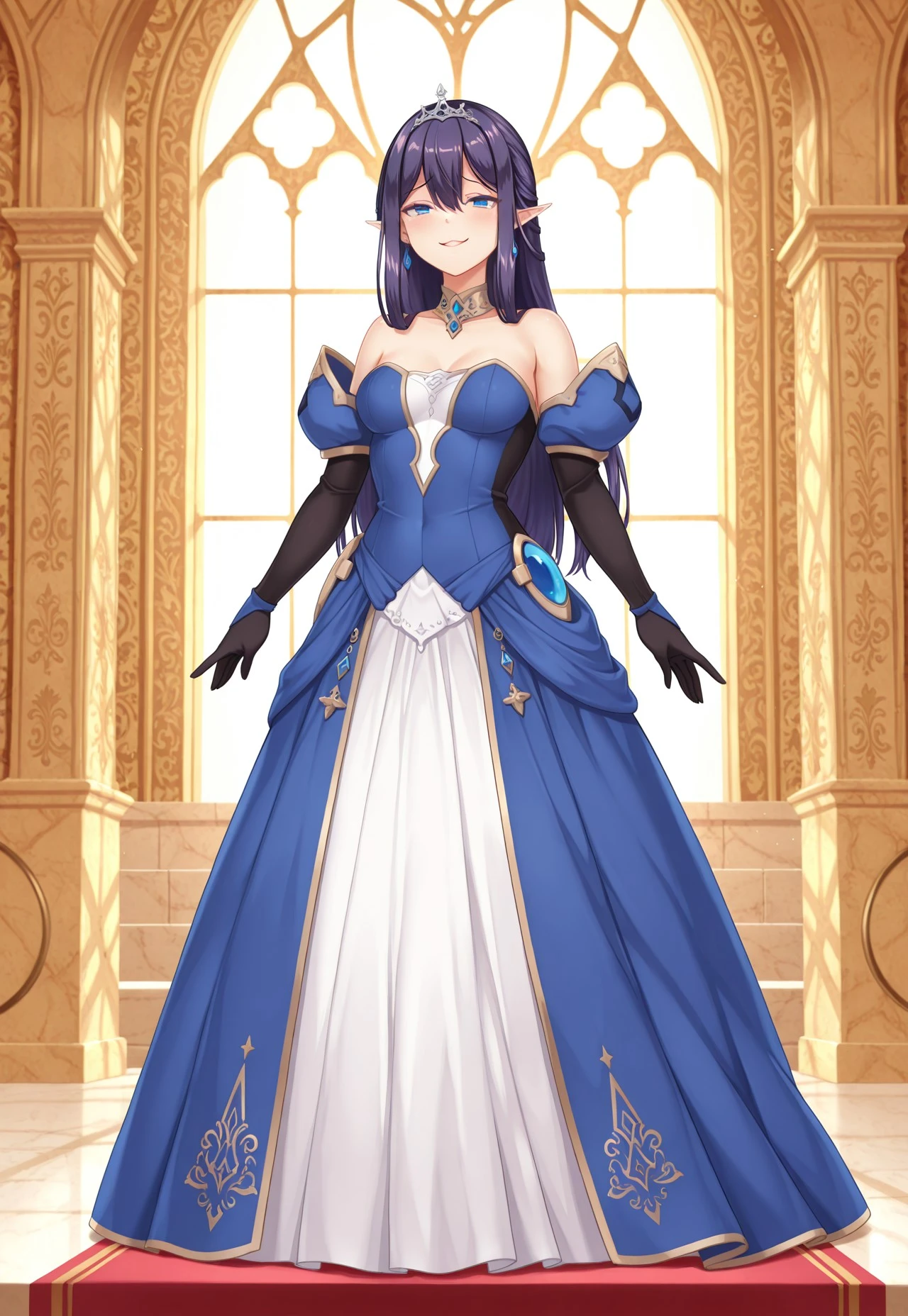 Hildegardヒルデガルド Shinkaku Senki Age Slave ~Inmon ni Ochiru Elf Shimai~ catwalknero V1