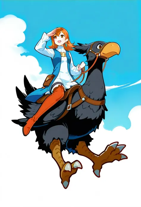 [IL] Riding Chocobo / チョコボに乗る - SeaArt AI Model