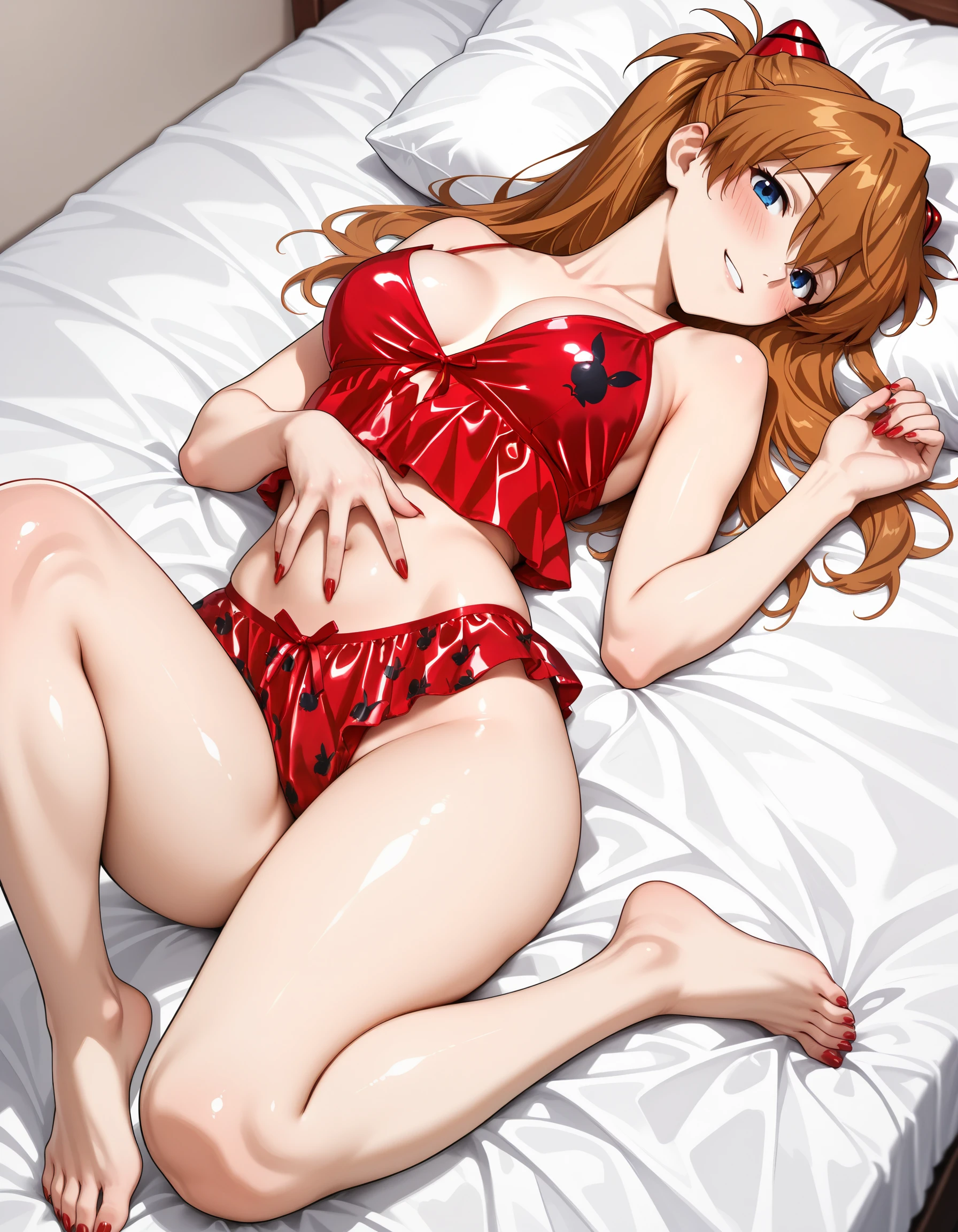 Flutter  Playboy Lounge Set illust