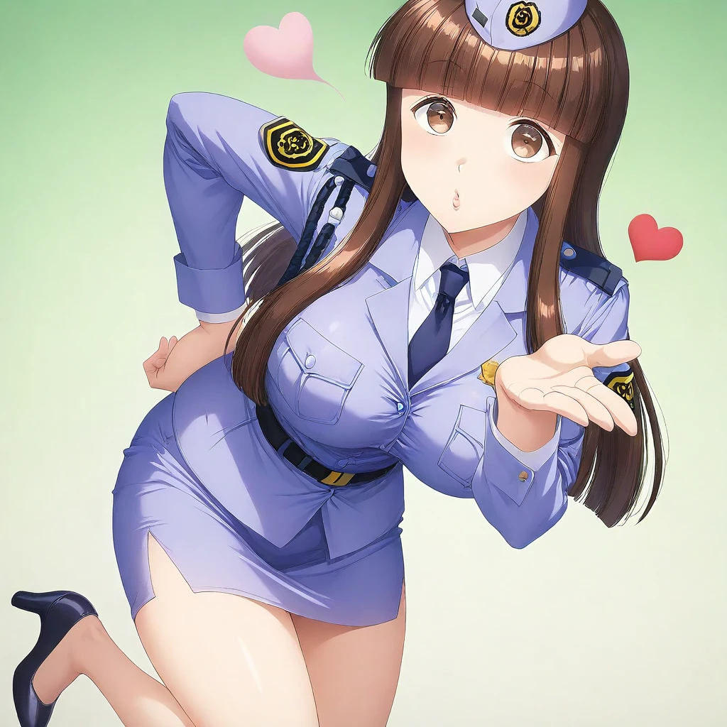 Ai Asato, Rika Saotome, & Bakunyuu Jagd Panther (Kochikame) V1