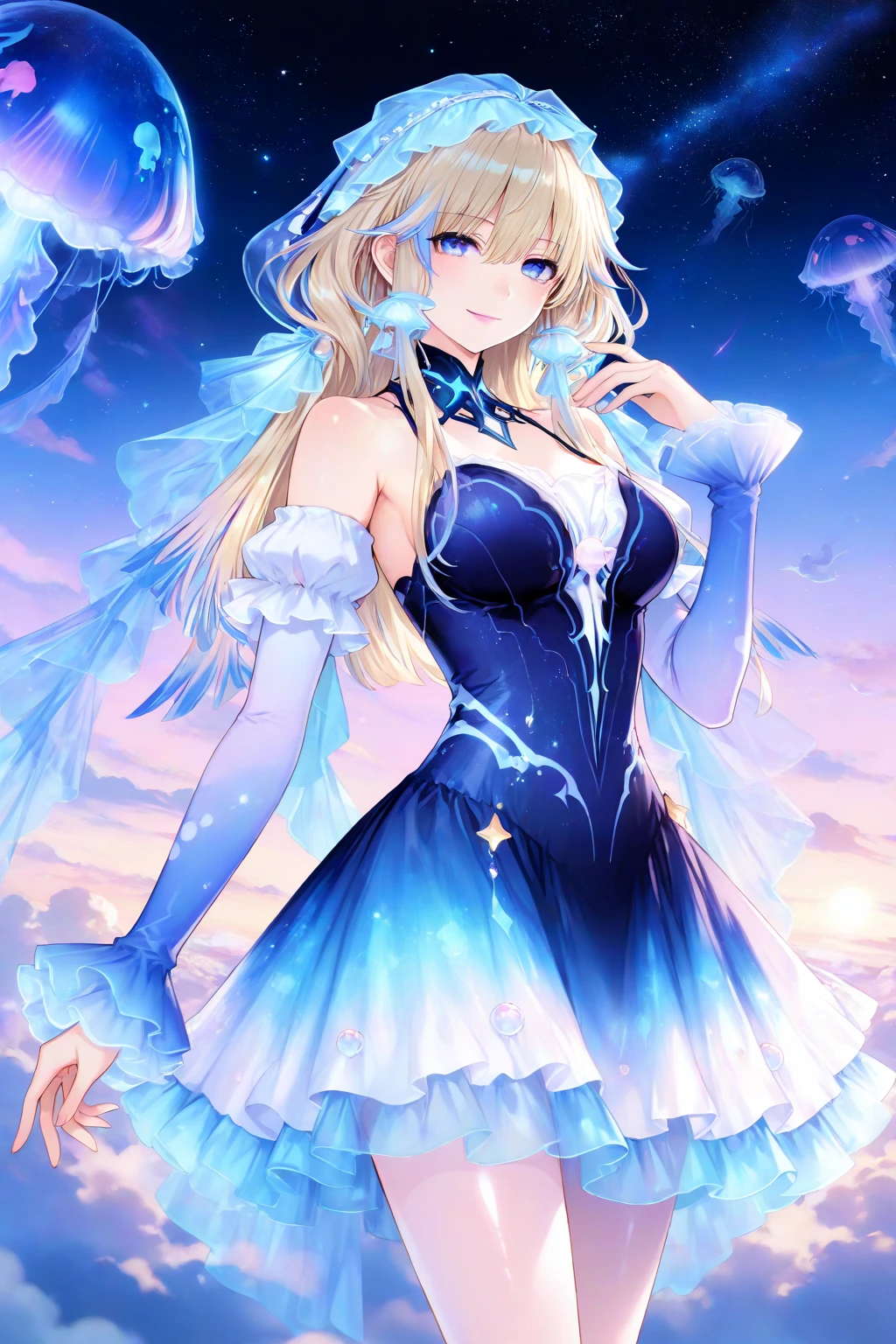 王昭君 长夜焕生 (王者荣耀) ZhaoJun Skin v1.0