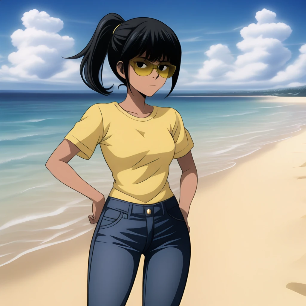 Kimber Avila ( Beach Gal) (OC) (Illustrious) v2.0 (Illustrious)