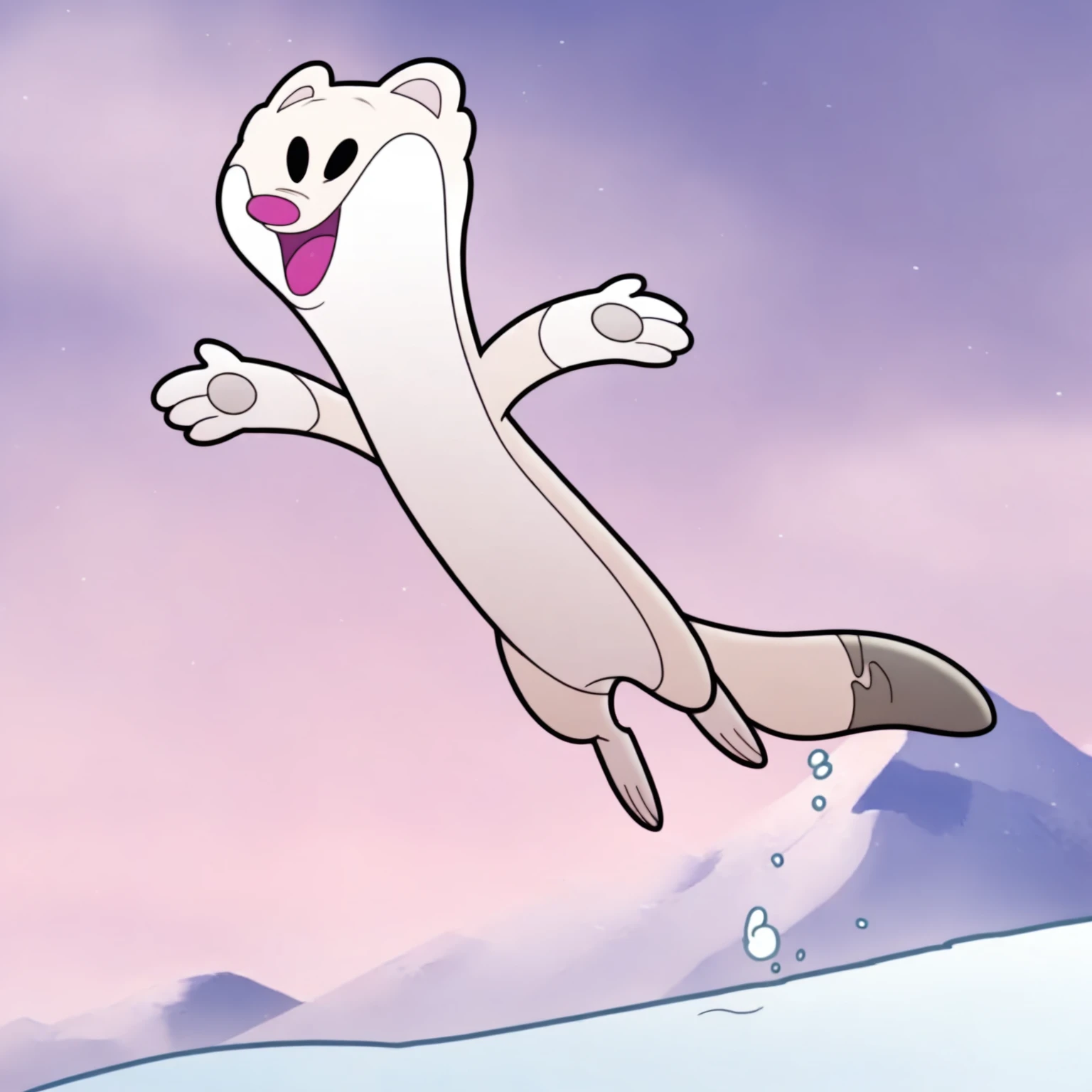 Tina (Mascot of the 2026 Milano & Cortina Winter Olympics) v1