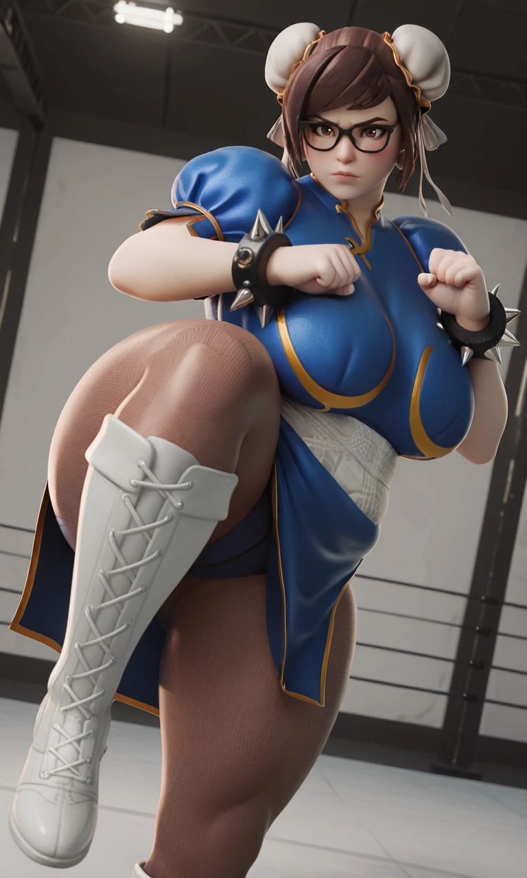 MEI LING ZHOU | OVERWATCH | CHUN-LI | (FUGTRUP MODEL) | COMISSION v1.0