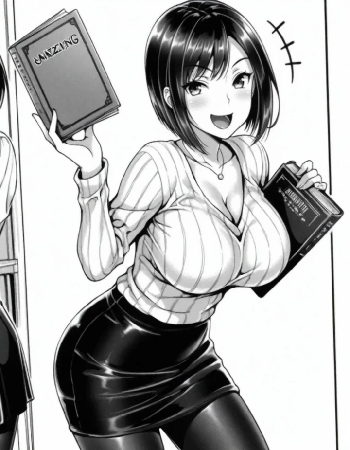 Kurome Tomoko- nothing wrong with a female teacher being an otaku right! v1.0