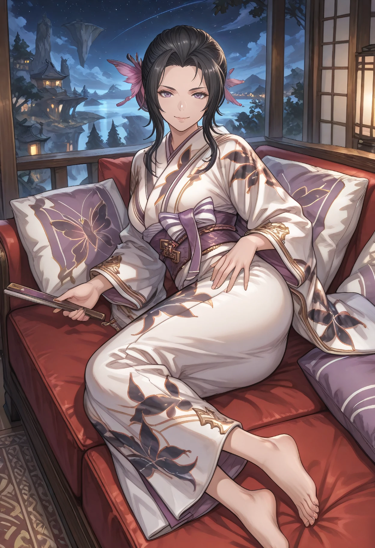 Granblue Fantasy (グランブルーファンタジー) ~ Ochou - ピンカラのお蝶 (NPC) Version 1