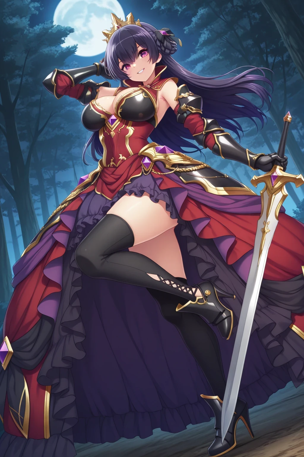 Gloria - Catwalknero - Inmon Tougi Toshi Sodom ~Daikanshuu no Mae de Kyousei Jutaisaserareru Seisenki~ 紋闘技都市ソドム ～大観衆の前で強制受胎させられる聖戦姫～ v2.0