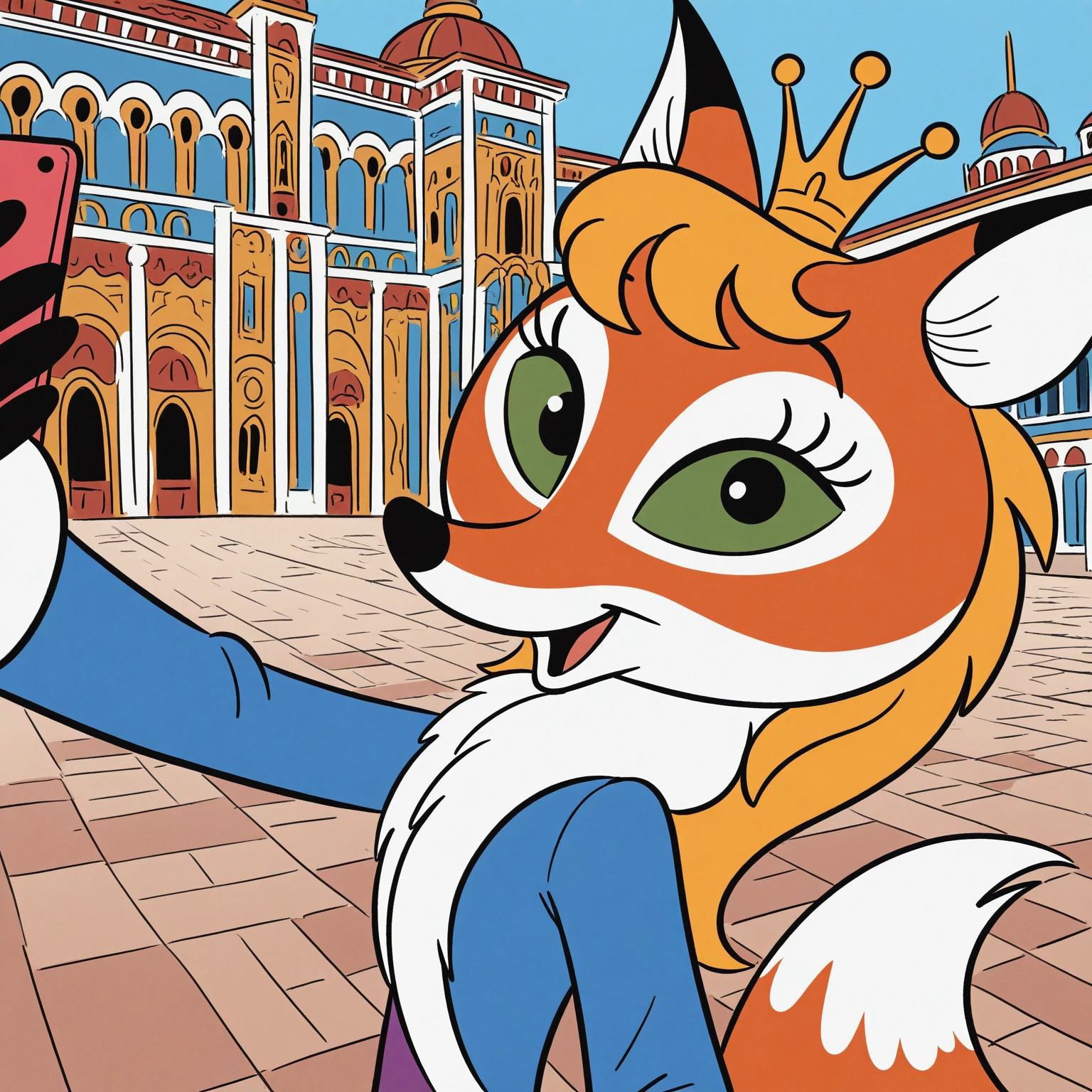 Fox and Crow (from Мисс Новый год cartoon, Soyuzmultfilm 1991) Fox v1