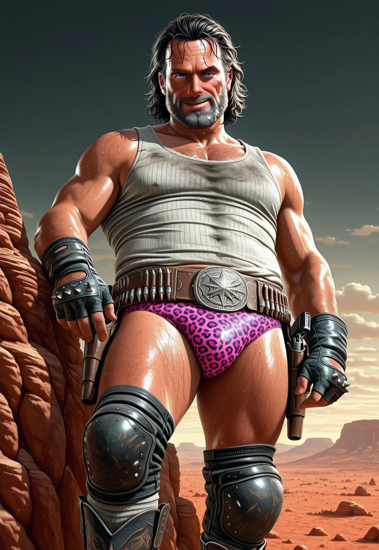 Grimy Post Apocalyptic Daddy V1