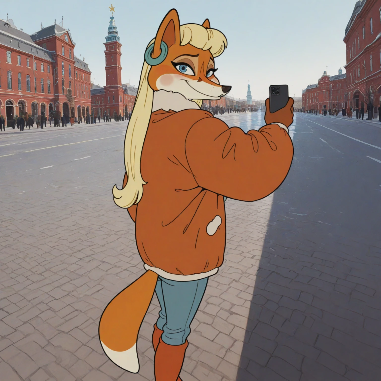 Fox (from Пилюля cartoon, Soyuzmultfilm 1983) v1
