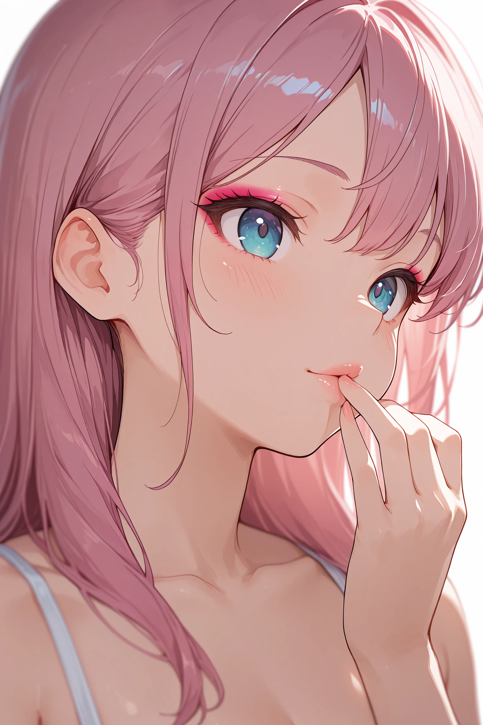 口に手を当てる v1.0
