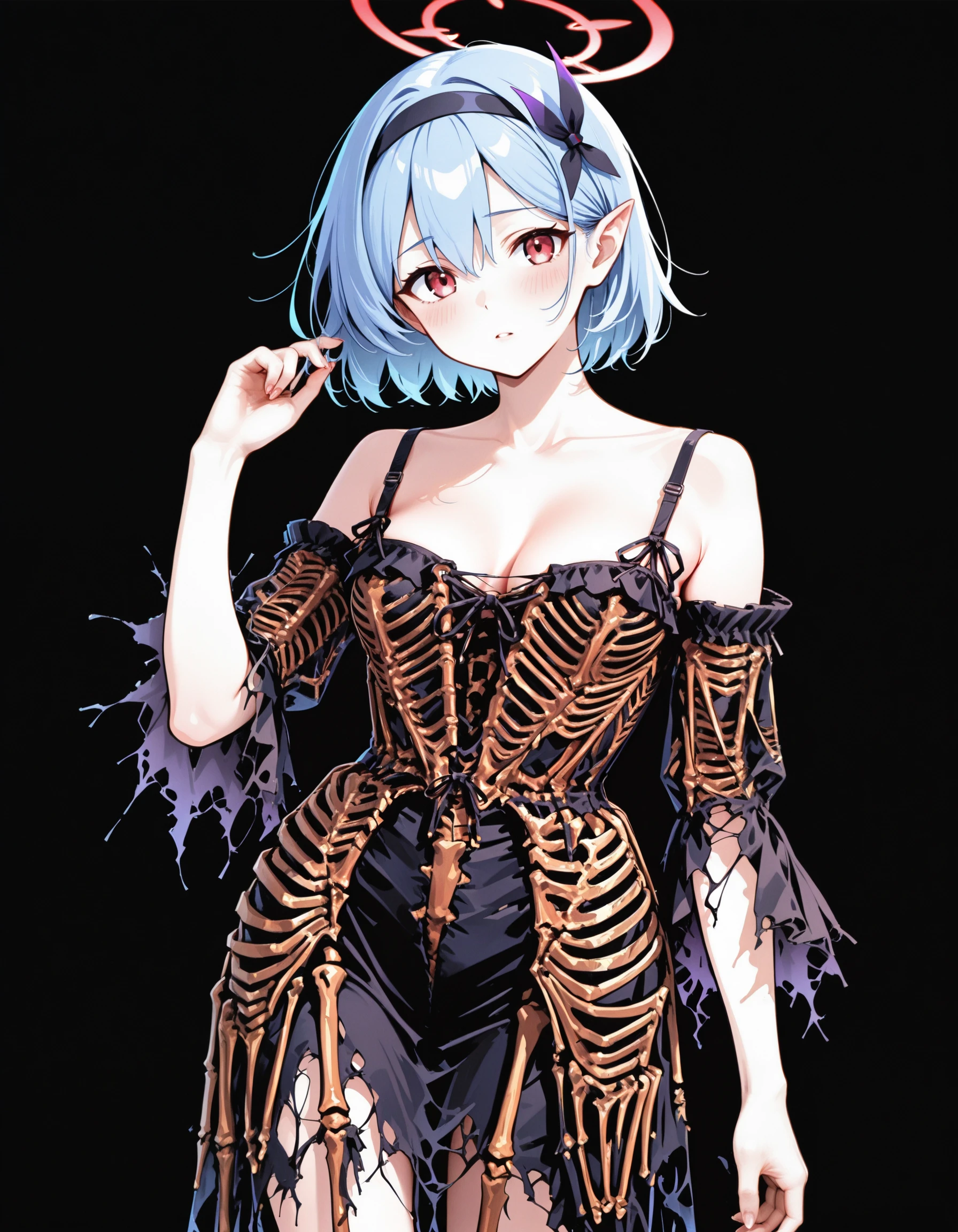 Skeleton Dress illust