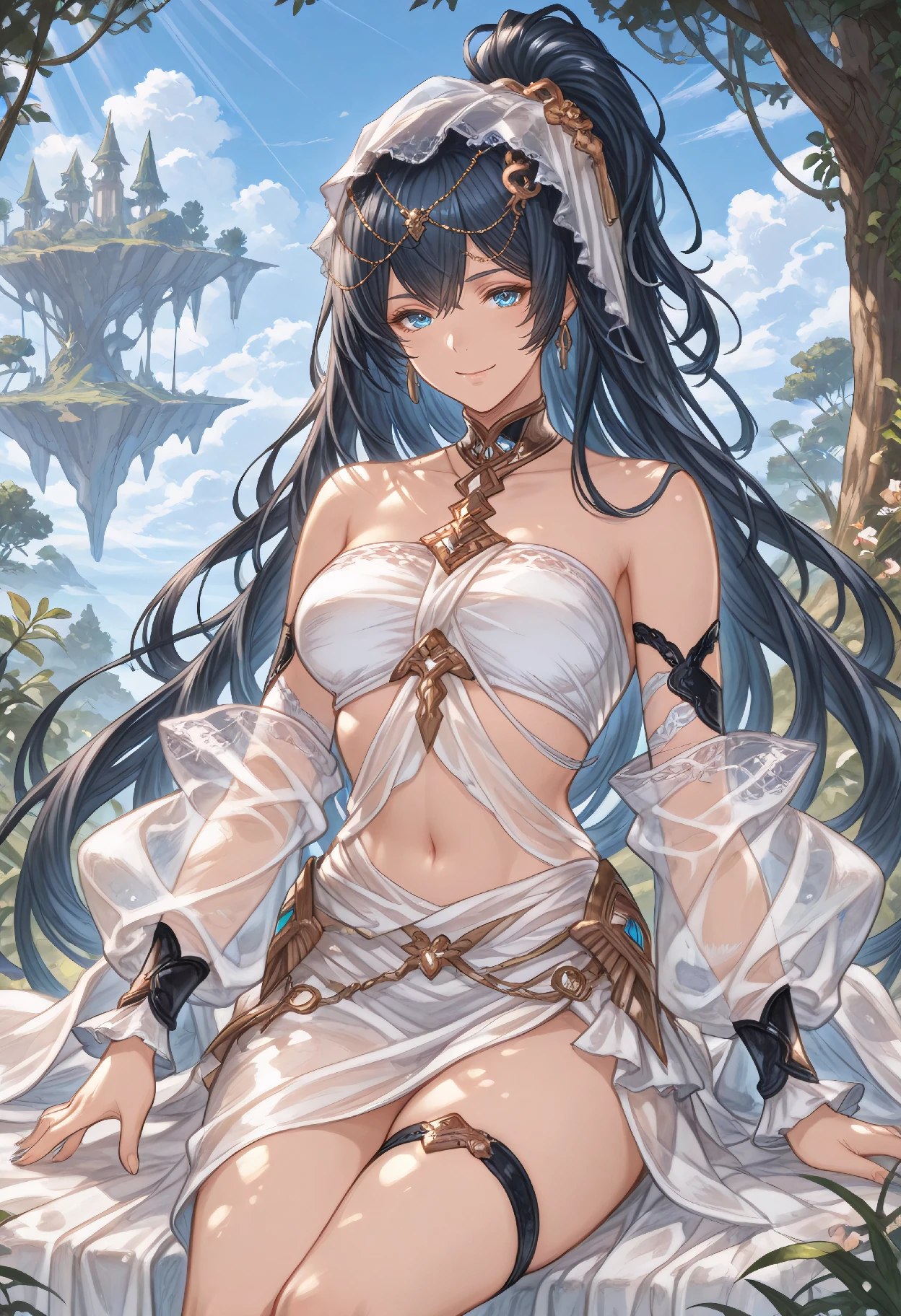 Granblue Fantasy (グランブルーファンタジー) ~ Tefnut - テフヌト [3 Outfits] Version 1