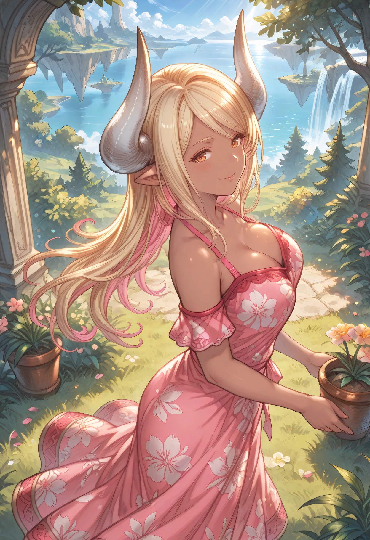 Granblue Fantasy (グランブルーファンタジー) ~ Kumbhira - クビラ [3 Outfits] Version 1