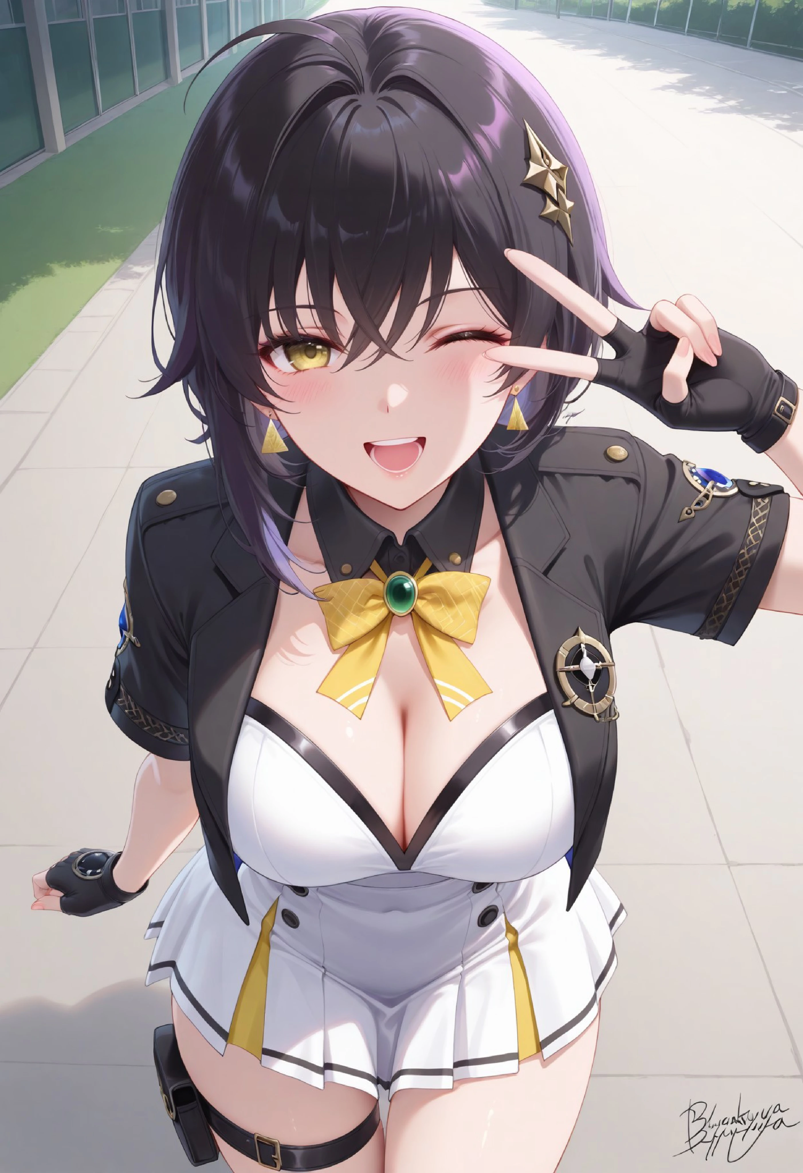 鸣潮-Wuthering Waves】-女漂泊者/ Female Rover-校服/school_uniform v1.0