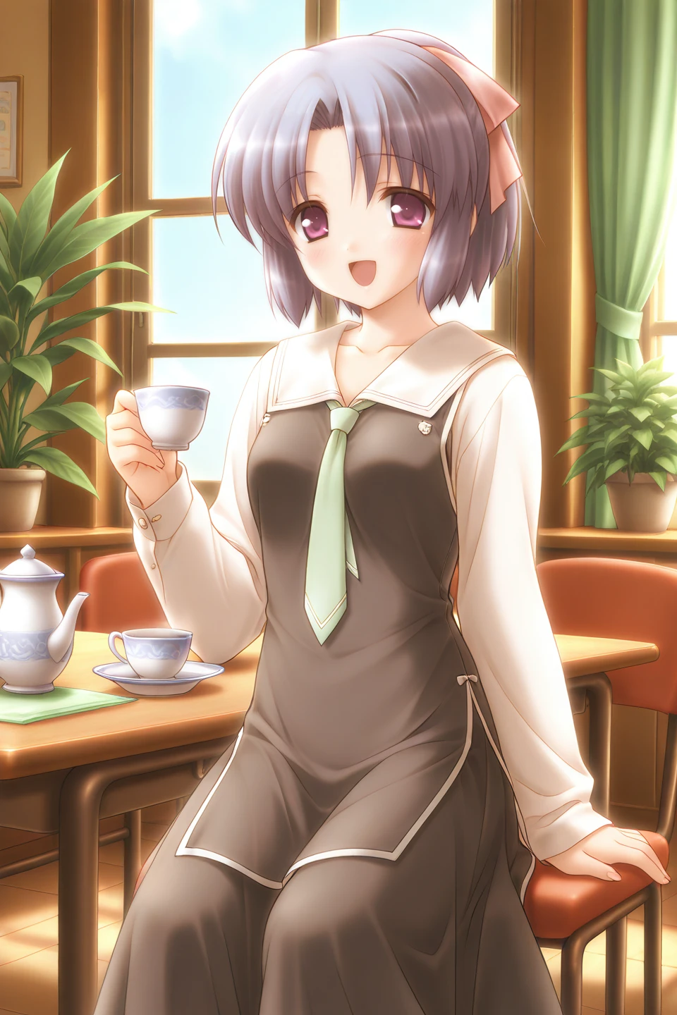 鷺ノ宮 藍&恋(Canvas 〜セピア色のモチーフ〜)/ Ai Saginomiya & Ren (Canvas sepia iro no motif) IL v1.1