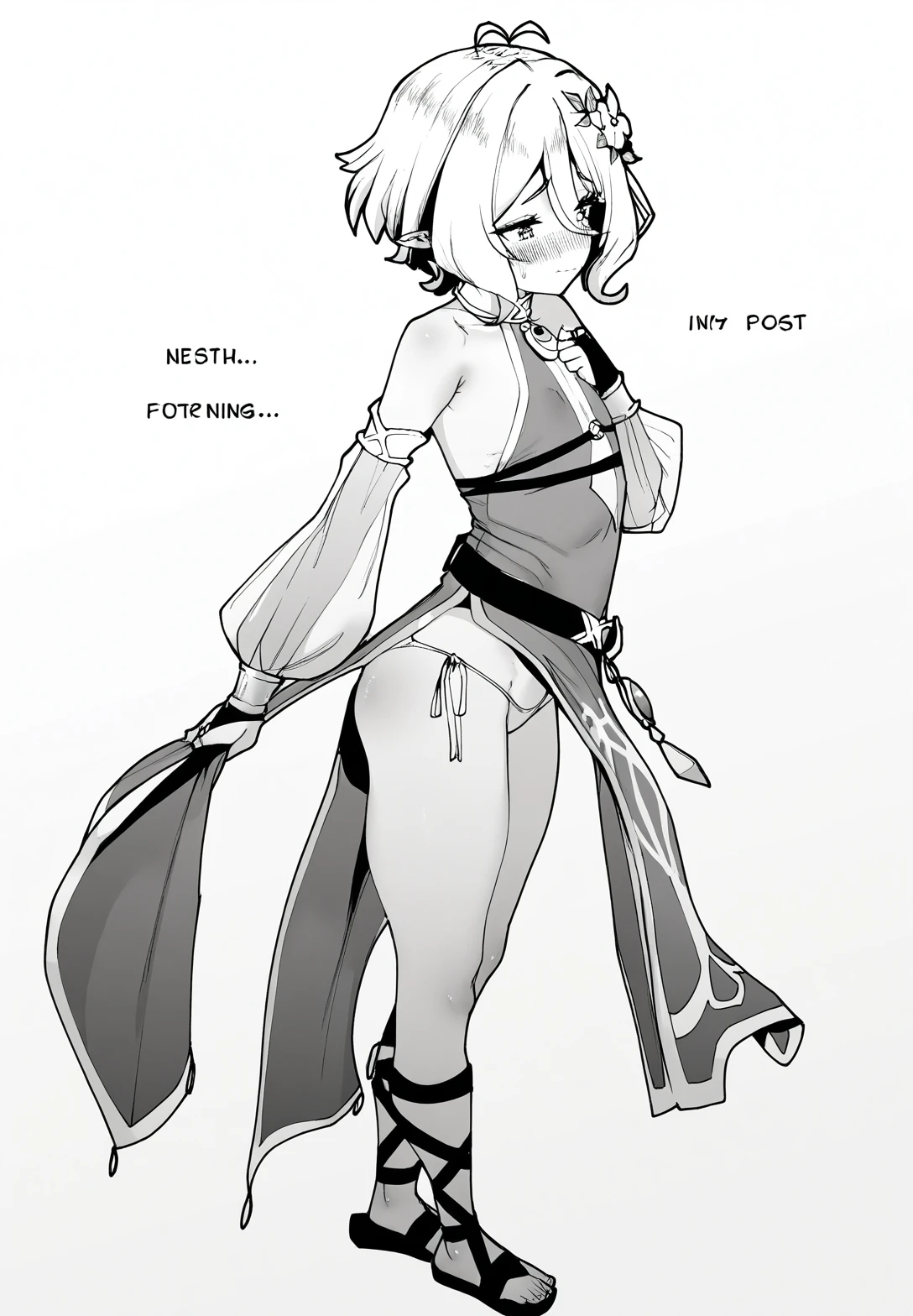 [Mochi-ya(Karoti)]-style[Monochrome] & SDXL\LORA Monochrome_v1.0