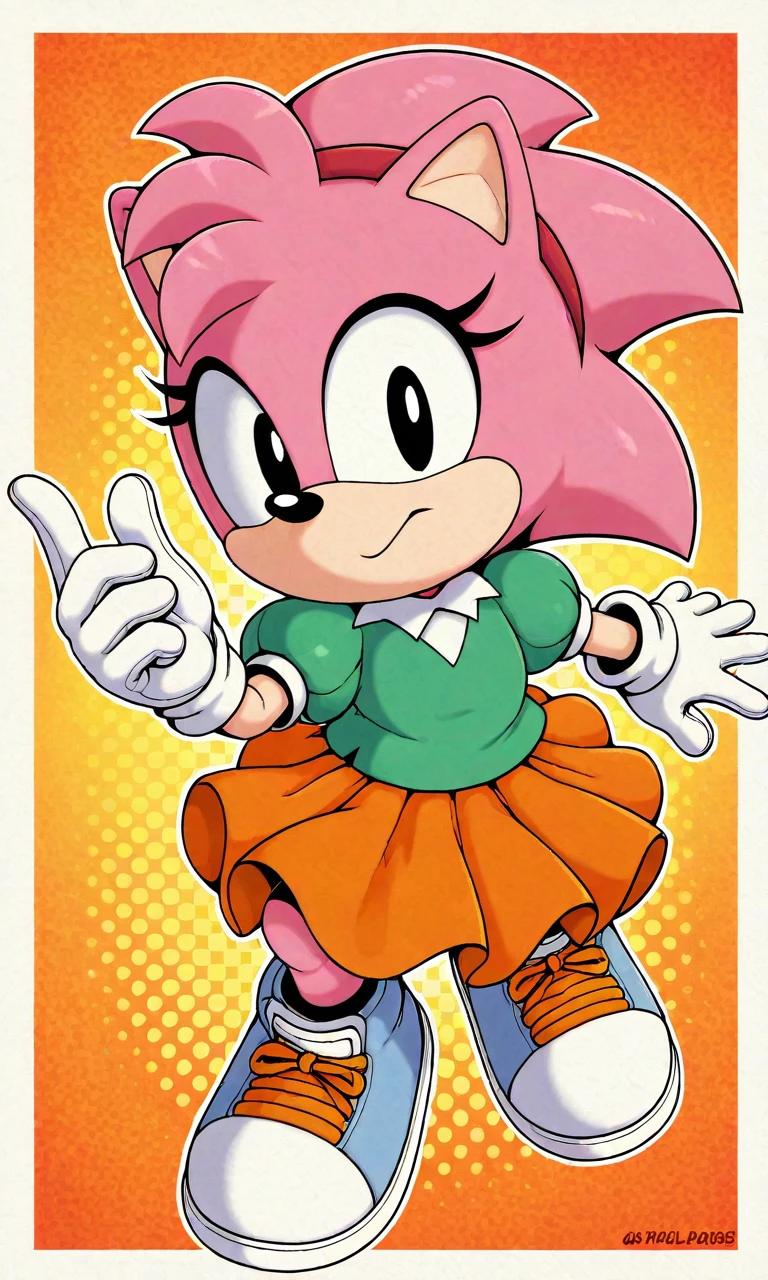 Classic Amy Rose (Sonic The Hedgehog) v1.0