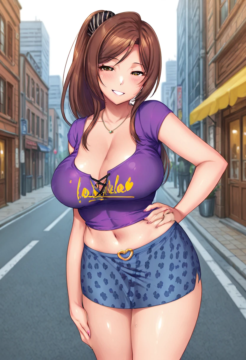 Yoshioka Miwa 吉岡美海 | Kan'ochi x  Kazoku 完堕ちx家族 | エロゲーム V1