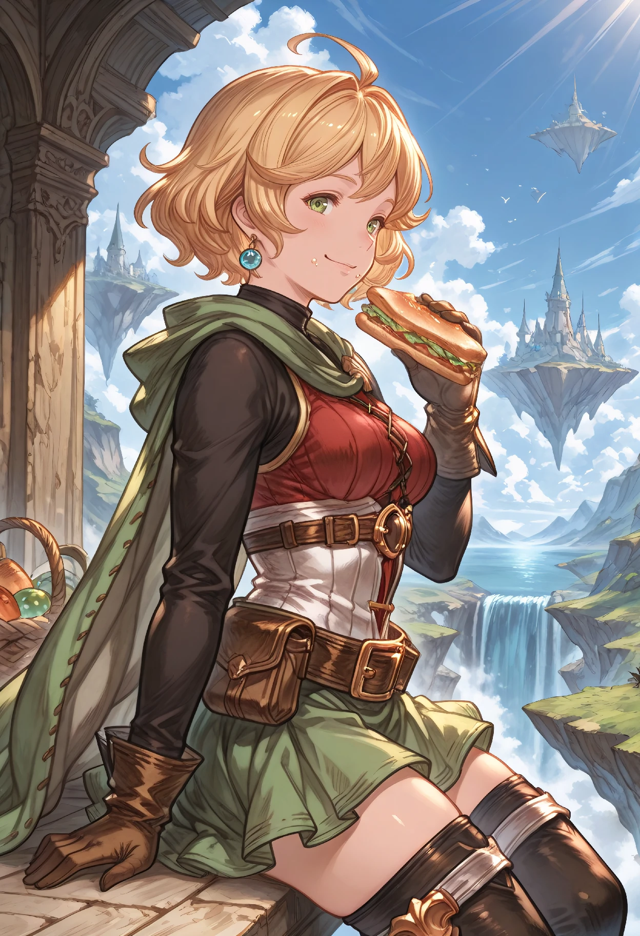 Granblue Fantasy (グランブルーファンタジー) ~ Teena - ティナ [3 Outfits] Version 1