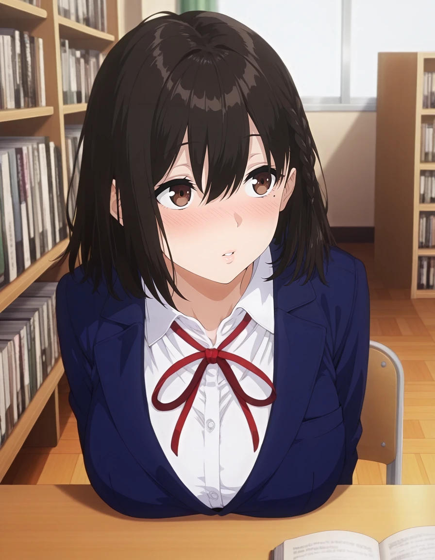 Yukiha Serizawa: [Toshoshitsu no kanojo THE ANIMATION (OVA)] 図書室ノ彼女 芹沢 雪羽 v1.0