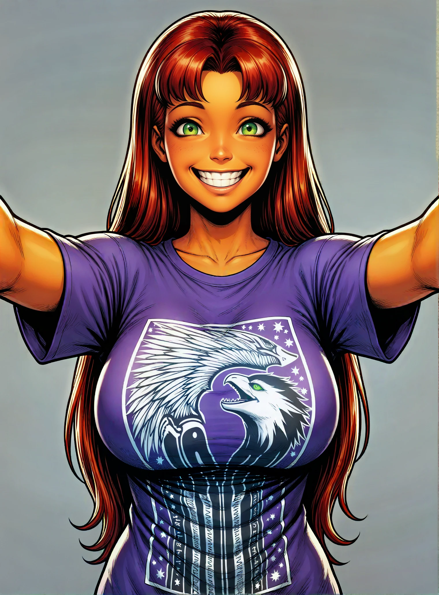 Starfire (Koriand'r) for Defeated Heroines V1
