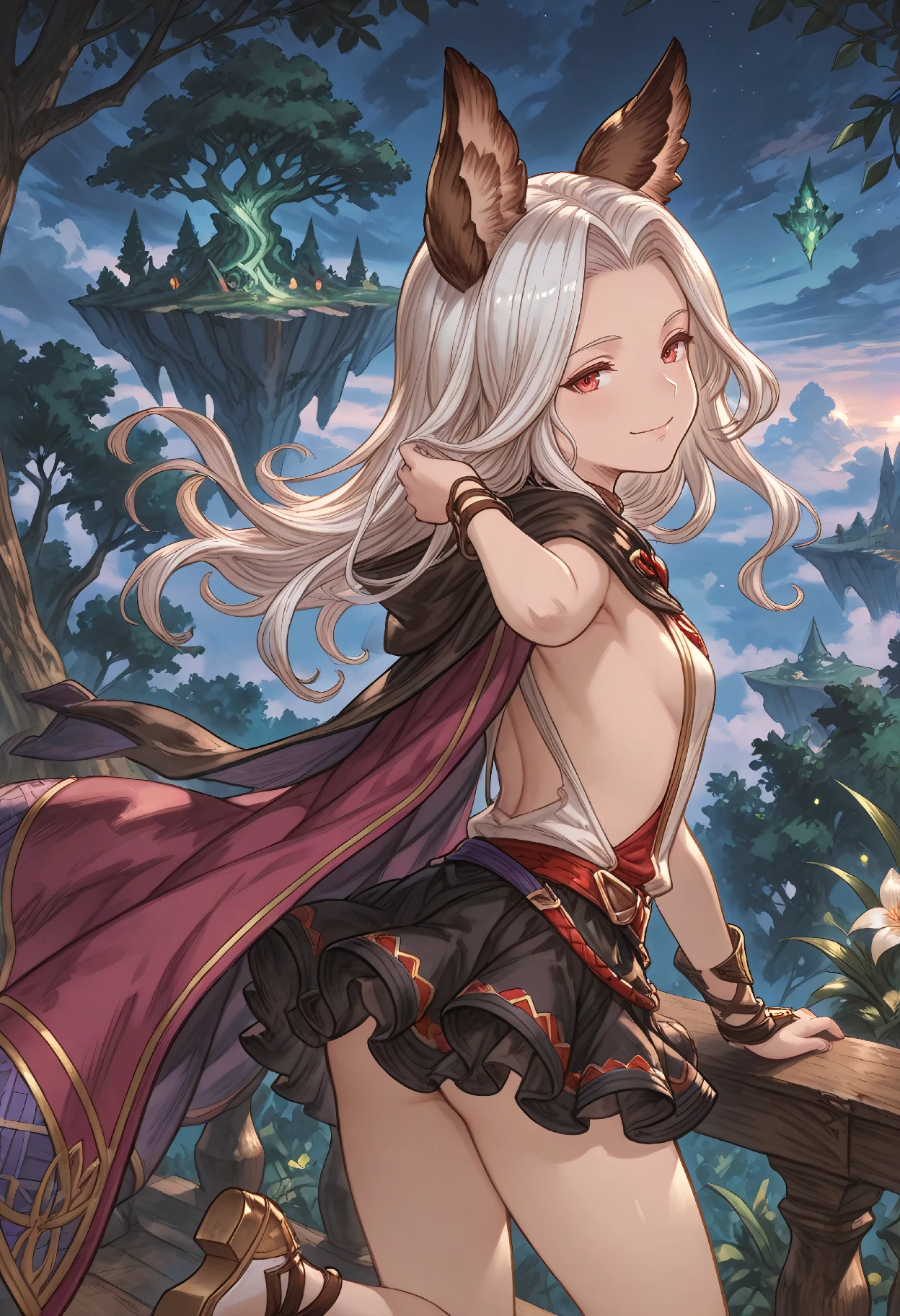 Granblue Fantasy (グランブルーファンタジー) ~ Scathacha - スカーサハ [2 Outfits] Version 1
