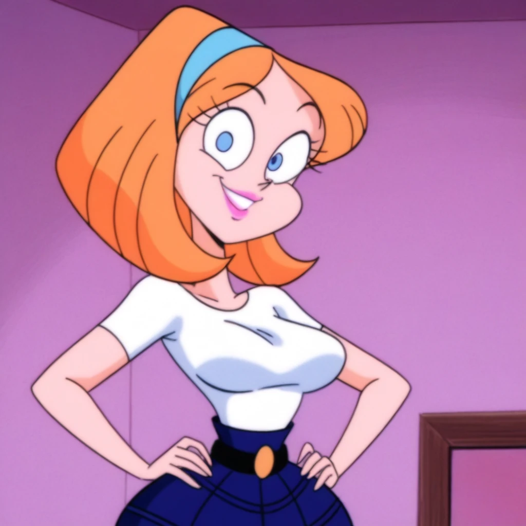 Lisa the babysitter - Dexler’s Laboratory V1