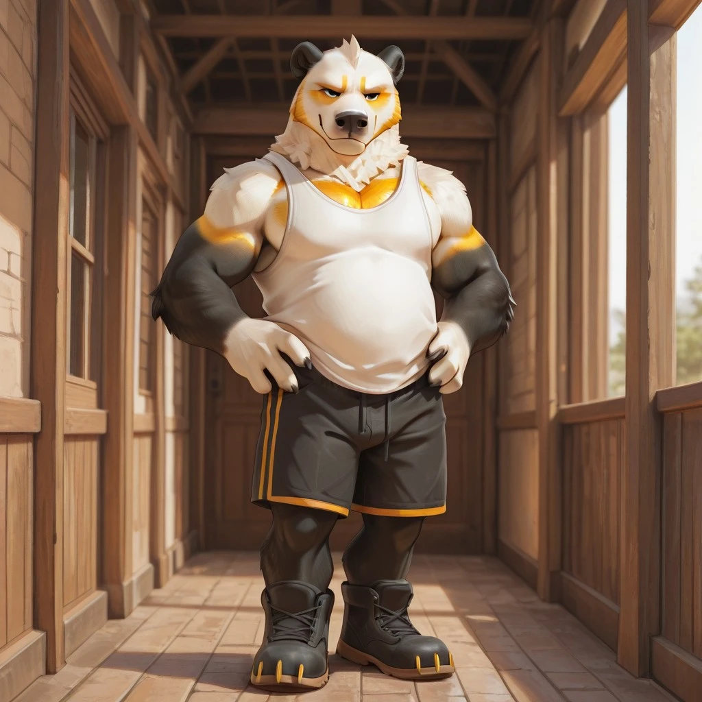 Not Existing Fursona - Kuma Goodeburn (BY AI) V1