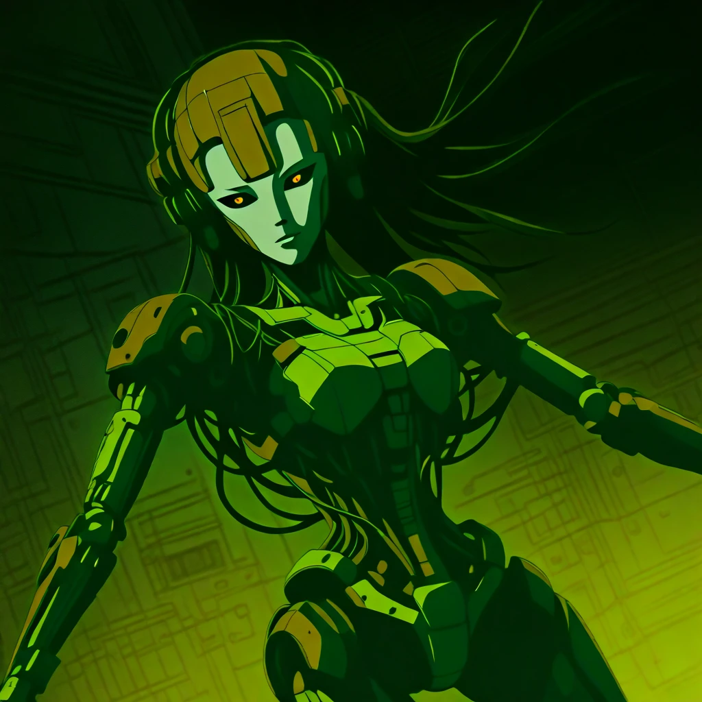 Lithia- Sci-Fi Android Waifu OC Lithia- Android Waifu OC