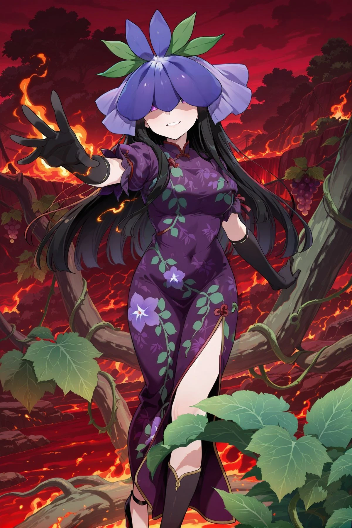 Hisami Yomotsu (Touhou Project) - 豫母都日狭美 (東方)
