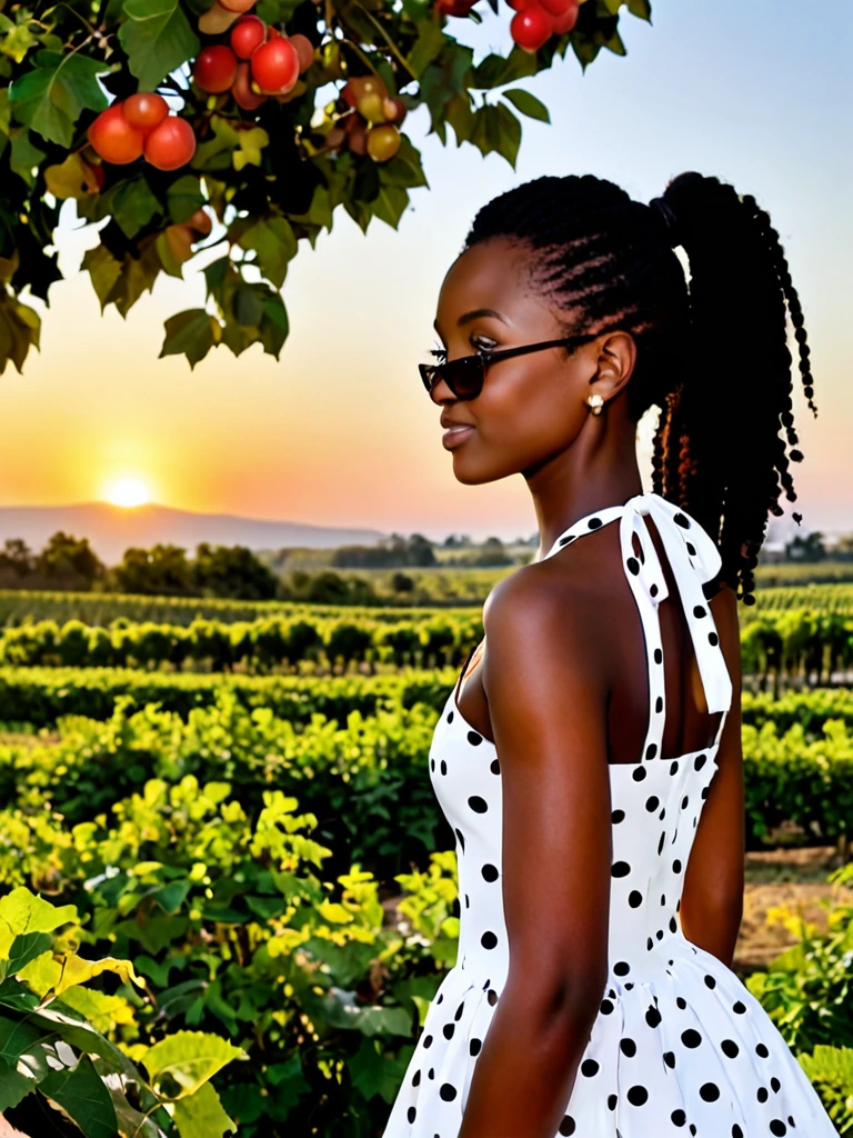 White Polka Dot Halter - Pony Pony