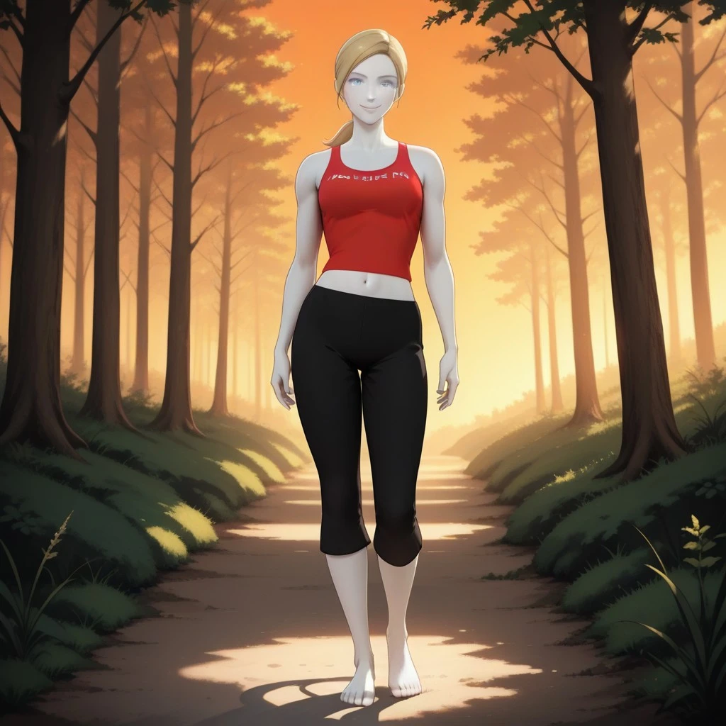 Red Hot Fit Trainer (OC Character) Illustrious